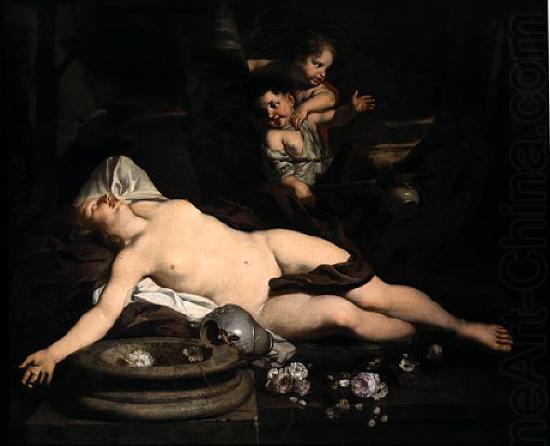 Sleeping Bacchante, unknow artist